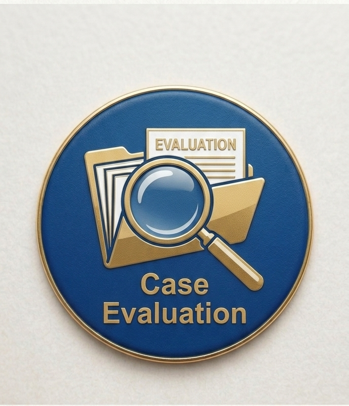 Case Evaluation icon Leeder Law