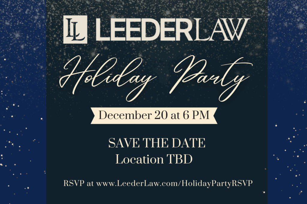 HOLIDAY PARTY RSVP